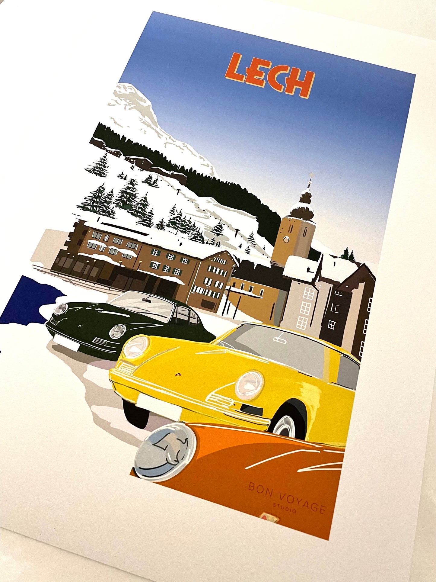 Print only "LECH"