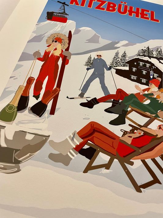 Print only "KITZBÜHEL"